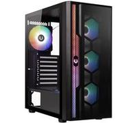 Boitier PC Moyen Tour Apollo (Noir) 4 Ventilateurs ARGB