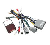 Boîtier Canbus 16 broches avec adaptateur de câble compatible avec Ford Explorer / F150, compatible avec Chevrolet BLRZER, câble de faisceau vidéo pour autoradio Android