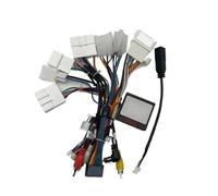 Boîtier Canbus avec câble compatible avec Toyota Corolla/Camry/CHR/RAV4/LAND CRUISER 200, faisceau de câbles, câble d'alimentation, autoradio Android