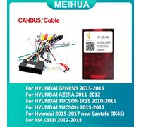 Boîtier CANBUS pour Hyundai Genesis AZERA TUCSON KIA CEED, faisceau de câbles, adaptateur de câble d'alimentation audio, connecteur, décodeur HY-SS-04