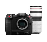 Boîtier Canon EOS C70 + RF 70-200mm F/2.8L IS USM Z - White