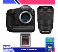Boitier Canon EOS R1 + RF 135mm f/1.8 L IS USM + 1 SanDisk 128GB Extreme PRO CFexpress Type B + Ebook 'Devenez Un Super Photographe