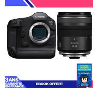 Boitier Canon EOS R1 + RF 16-28mm f/2.8 IS STM + Ebook 'Devenez Un Super Photographe