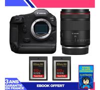Boitier Canon EOS R1 + RF 35mm f/1.4 L VCM + 2 SanDisk 512GB Extreme PRO CFexpress Type B + Ebook 'Devenez Un Super Photographe