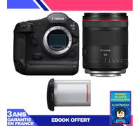 Boitier Canon EOS R1 + RF 50mm f/1.4 L VCM + Canon LP-E19 + Ebook 'Devenez Un Super Photographe