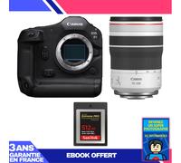 Boitier Canon EOS R1 + RF 70-200mm f/4 L IS USM + 1 SanDisk 512GB Extreme PRO CFexpress Type B + Ebook 'Devenez Un Super Photographe
