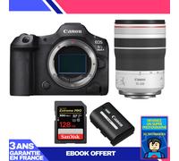 Boitier Canon EOS R5 Mark II + RF 70-200mm f/4 L IS USM + 1 SanDisk 128GB Extreme PRO UHS-II SDXC 300 MB/s + 1 Canon LP-E6P + Ebook 'Devenez Un Super Photographe