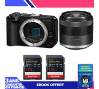 Boitier Canon EOS R50 V + RF-S 14-30mm f/4.5-6.3 IS STM PZ + 2 SanDisk 128GB Extreme PRO UHS-II SDXC + Ebook 'Devenez Un Super Photographe