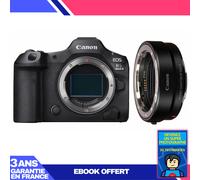 Boitier Canon R5 Mark II + EF-EOS R + Ebook 'Devenez Un Super Photographe