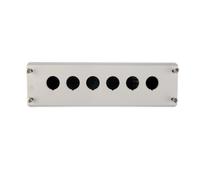Boîtier cassette 6 trous 22mm gris IP67 M22-I6 216540 RMQ titane