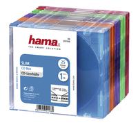BOITIER CD "SLIM" COULEURS 25P
