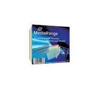 MediaRange Coques CD souples BOX37 – Slim 1 CD – Pack de 20, 5 couleurs assorties