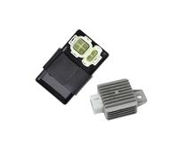 Boîtier CDI 6 voies et régulateur-redresseur 4 tensions compatibles avec quads, scooters, cyclomoteurs karts Roketa Sunl GY6 50cc, 125cc 150cc(All)