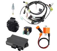 Boîtier CDI Box Kit de reconstruction régulateur paquet bobine d'allumage CDI faisceau câbles câblage pour YFM350R 2004-2013 5YT-82590/85540-00-00