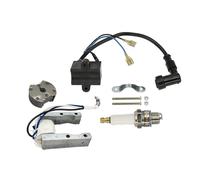 Boîtier CDI pour Moto, allumage par magnéto, stator et Bobine d'allumage CDI pour Moteurs 2 Temps 49cc, 60cc, 66cc et 80cc. Accessoires Inclus.