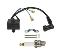Boîtier CDI pour Moto, allumage par magnéto, stator et Bobine d'allumage CDI pour Moteurs 2 Temps 49cc, 60cc, 66cc et 80cc. Accessoires Inclus.