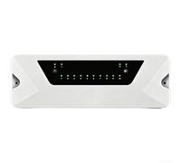 Boîtier Central ABS pour Hydronique 10 Canaux Boîtier Central | Gestion 10 zones, compatible chaudière, pour pompe, vanne mixte, installation murale rapide, indicateur LED