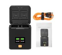 Boîtier Chargeur Batterie NP - W235, Double Slot, Écran OLED, Charge Rapide PD, Multi Cartes - Stockage Compact, Compatibilité pour Photographe