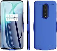 Boîtier chargeur de batterie externe, capacité 10000mAh, compatible avec Oneplus, pour 7Pro 7TPro-Bleu