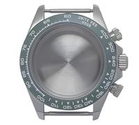 Boîtier Chronographe VK63 39mm Acier INOX Lunette Céramique, Montage Montre Pièces Mod pour Rolex Daytona