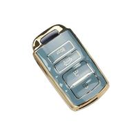 Boitier Clé Coque pour Kia K7 pour Cadenza K9 K-04 pour Sorento K900 Coque De Protection Intégrale pour Clé De Voiture 4 Boutons(Gray)