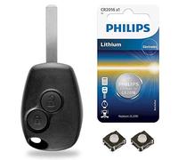 Boitier Clé Plip Coque de Télécommande Dacia Lodgy Duster Logan Dokker Sandero - Kit iRace Keys®