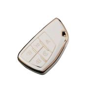 Boitier Clé Voiture pour Buick pour Envision S Plus pour Avenir 2020 2021 2022 2023 Étui Clé De Voiture À 5 Ou 6 Boutons(Blanc,5)
