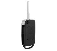 boitier Clef SLK r170 boitier Clef SLK r170 Coque de Porte-clés, Flip 2 Boutons à Distance pour Porte-clés de Remplacement pour SLK Classe E113 ACES W168, Noir