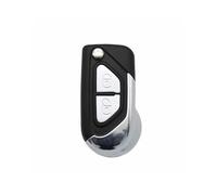 Boitier Clef Voiture pour DS3 2009 2010 2011 2012 2013 2014 2015 2016 2017 2 Boutons VA2 Porte-clés Étui À Clé Rabattable Coque Accessoires Boutons Coque Clé