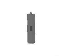 Boîtier compact ABS étanche compatible avec DJI Pocket 3 offrant 3 cellules de stockage filtrantes et 2 points de stockage pour carte mémoire (gris)