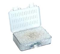 Boîtier compact en perles de silice avec remplissage visible, boîte sèche rechargeable de type C et lumière de pour le stockage de l ' appareil photo et les armoires fermées, boîte sèche pour de