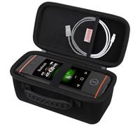 Boîtier Compatible Blue Tees Golfeur + Haut - Parleur GPS avec écran Tactile, Support de Haut - Parleur GPS de Golf Portable avec Espace supplémentaire pour Le câble de Charge, Noir