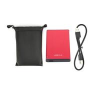 Boîtier compatible USB 3.0 pour disques SATA, boîtier pour disque dur externe avec couvercle métallique élégant, sécurité renforcée et