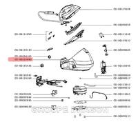 Boitier complet pour fers à repasser CALOR - GV7165 CS-00114843 - Pièce d'origine Constructeur