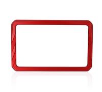 Boîtier compteur moto Pour CBR650R Pour CB650R 2024 Couvercle De Cadre De Compteur Écran Éblouissant Protection D'affichage D'instrument Groupe Couvercle De Cadre De Compteur De Moto(Red)