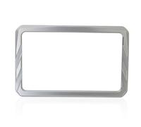 Boîtier compteur moto Pour CBR650R Pour CB650R 2024 Couvercle De Cadre De Compteur Écran Éblouissant Protection D'affichage D'instrument Groupe Couvercle De Cadre De Compteur De Moto(Silver)