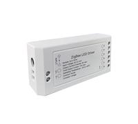 Boîtier contrôleur ZigBee 3.0 pour bande LED RGB+CCT, 6A/Canal, Max 12V/24V 15A, APP TUYA Smart Life, compatible avec Alexa Google Home, 100X45X35mm IP20