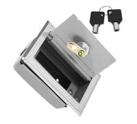 Boîtier D’interrupteur Commande Simple, pour Porte à Volet Électrique | Fer Argenté, Dérogation Manuelle et Commandes Intuitives, pour Quais de Chargement et Garages