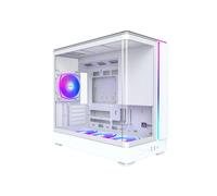 Boîtier d’ordinateur tour moyenne blanc - MONTECH - King 15 Pro - Acier et verre trempé - Compatible mATX et mini-ITX