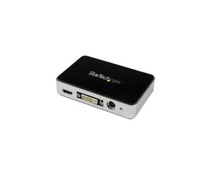 Boîtier d'acquisition vidéo - StarTech.com - USB3HDCAP - 1080p - 60fps - HDMI/DVI/VGA