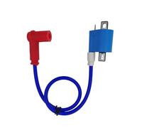 Boîtier d'allumage Pour 125cc 150cc 200cc 250cc CG125 CG150 ATV Quad Motorcycle Pit Course Spark Ignition Coil Cap Racing(Orange GY6 cap)