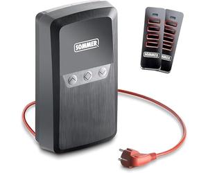Boîtier d'amortisseur Sommer RDC Vision+ pour portes de garage à rouleaux, volets roulants, volets roulants et volets roulants. Comprend deux commandes pour ouvre-porte de garage Sommer Pearl 4018 868