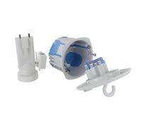Boitier d'appareillage encastré Easyfix No Air applique DCL Ø67mm - prof. 50mm BLM