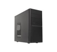 Boîtier Unykach Dark Shadow MicroATX - Alimentation 500 W incluse - Taille de disque prise en charge 3,5" , 2,5" - USB-A 2.0/3.2 et audio G