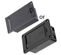 Boîtier De Basse Électrique Noire En Plastique Remplacement Batterie Batterie 9V Boîte Ramassage Active Facile À Remplacer La Boîte Ramassage Active
