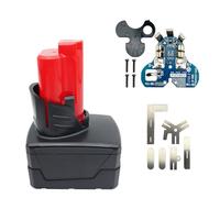 Boîtier de batterie 12 V 9 cellules - Boîtier de rechange pour circuit imprimé PCB pour la réparation de boîtiers en plastique défectueux - Pas de boîtier en plastique inclus