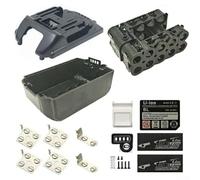 Boîtier de batterie 15 cœurs pour batterie au lithium BL1890B 18 V, boîtier en plastique de rechange avec autocollant, compatible avec les batteries d'outils électriques 18 V