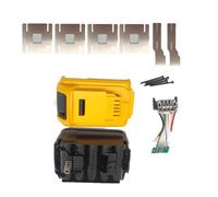 Boîtier de batterie 18650 pour CB200 DCB183 18V5S2P 18 V 20 V Batterie 10 cellules Durabilité Construction Remplacement