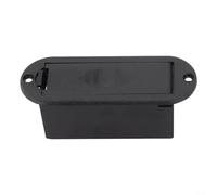 Boîtier de batterie 9 V pratique pour micros actifs et basses - Remplacement sans effort avec connecteur (boîte)
