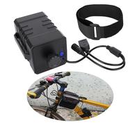 BoîTier De Batterie Au Lithium Portable, Couvercle De BoîTe éTanche Pour Phare De VéLo